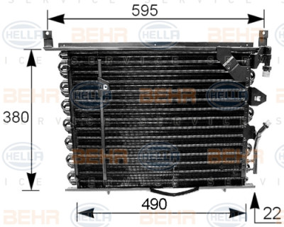 Condensatore, Climatizzatore