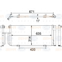 Condensatore, aria condizionata BEHR HELLA SERVICE 8FC 351 303-791