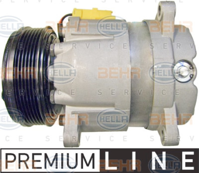 Compressore, aria condizionata BEHR HELLA SERVICE 8FK 351 134-421