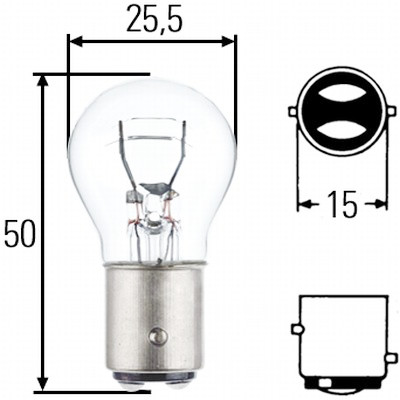 Lampada HELLA 8GD 002 078-123
