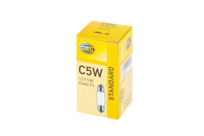 Confezione di lampade, luce targa (10 unità) HELLA 8GM 002 092-121