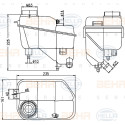 Serbatoio compensazione, Refrigerante
