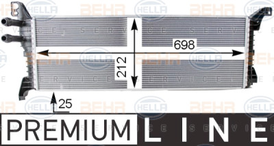Radiatore bassa temperatura, Intercooler