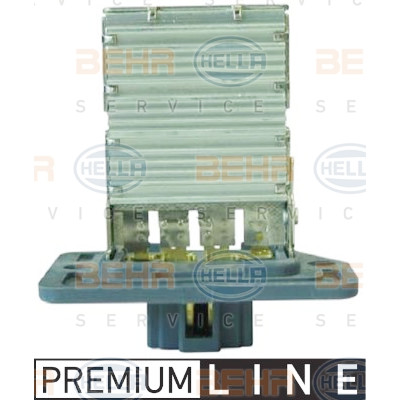 Resistenza, Ventilatore abitacolo