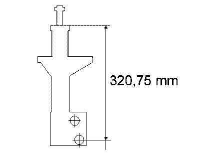 Ammortizzatore SACHS 170 129
