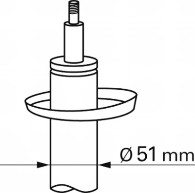 Ammortizzatore SACHS 313 681