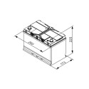 Batteria BOSCH 0 092 S4E 410
