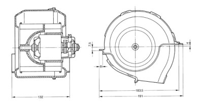 Elettromotore, Ventilatore abitacolo