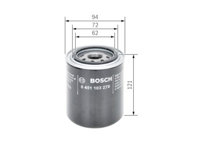 Filtro olio BOSCH 0 451 103 278