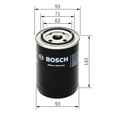 Filtro olio BOSCH 0 451 203 005