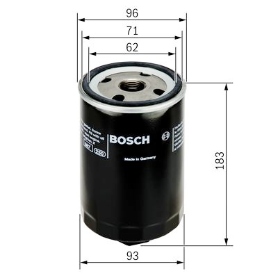 Filtro olio BOSCH 0 451 203 087