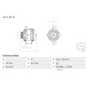 Alternatore BOSCH 0 986 042 720