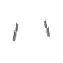 Set di 4 pastiglie freno BOSCH 0 986 424 274