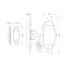 Set di 4 pastiglie freno BOSCH 0 986 424 359