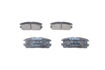 Set di 4 pastiglie freno BOSCH 0 986 424 367