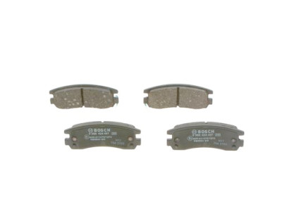 Set di 4 pastiglie freno BOSCH 0 986 424 467