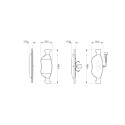 Set di 4 pastiglie freno BOSCH 0 986 424 510