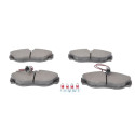 Set di 4 pastiglie freno BOSCH 0 986 424 556