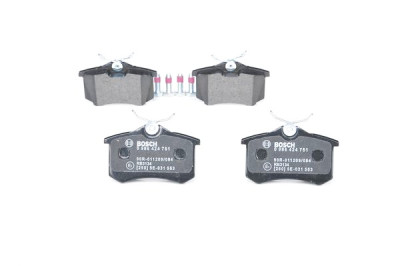 Set di 4 pastiglie freno BOSCH 0 986 424 751