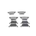 Set di 4 pastiglie freno BOSCH 0 986 460 002