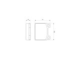 Set di 4 pastiglie freno BOSCH 0 986 460 111
