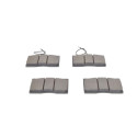 Set di 4 pastiglie freno BOSCH 0 986 460 932