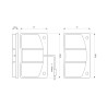 Set di 4 pastiglie freno BOSCH 0 986 460 932
