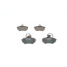 Set di 4 pastiglie freno BOSCH 0 986 460 948