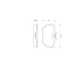 Set di 4 pastiglie freno BOSCH 0 986 460 988
