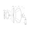 Set di 4 pastiglie freno BOSCH 0 986 461 115