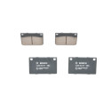 Set di 4 pastiglie freno BOSCH 0 986 462 001