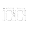 Set di 4 pastiglie freno BOSCH 0 986 467 590