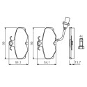 Set di 4 pastiglie freno BOSCH 0 986 469 820