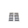 Set di 4 pastiglie freno BOSCH 0 986 494 000