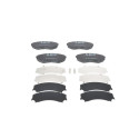 Set di 4 pastiglie freno BOSCH 0 986 494 204