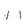 Set di 4 pastiglie freno BOSCH 0 986 494 242