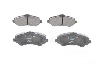 Set di 4 pastiglie freno BOSCH 0 986 494 493