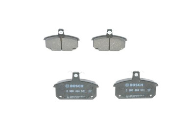 Set di 4 pastiglie freno BOSCH 0 986 494 531