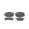 Set di 4 pastiglie freno BOSCH 0 986 494 676