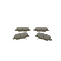 Set di 4 pastiglie freno BOSCH 0 986 495 358