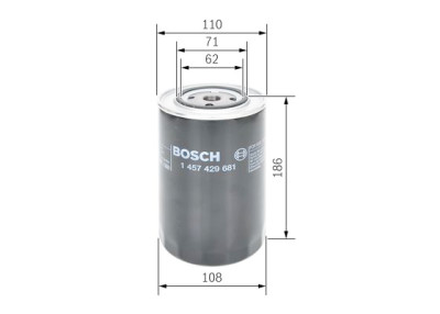 Filtro carburante BOSCH 1 457 429 681