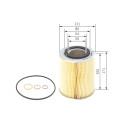 Filtro olio BOSCH 1 457 429 735