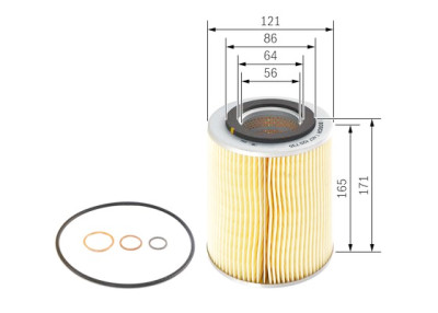 Filtro olio BOSCH 1 457 429 735