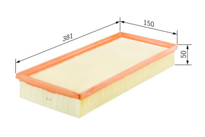 Filtro aria BOSCH 1 457 429 785