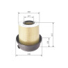 Filtro aria BOSCH 1 457 433 730