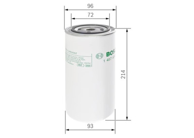 Filtro carburante BOSCH 1 457 434 294