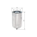 Filtro carburante BOSCH 1 457 434 402