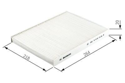 Filtro aria abitacolo BOSCH 1 987 432 488