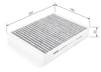 Filtro aria abitacolo BOSCH 1 987 432 536