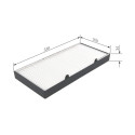 Filtro aria abitacolo BOSCH 1 987 435 063